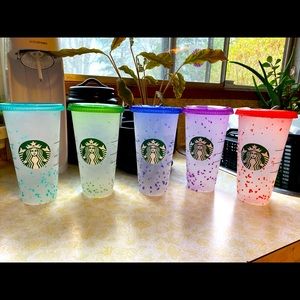 Starbucks colour changing cups